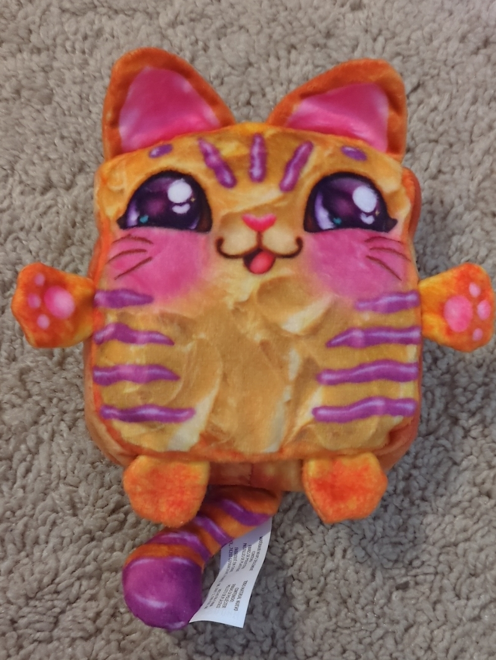 Cookeez Makery Toasty Treatz JAM TIGER Pet Plush